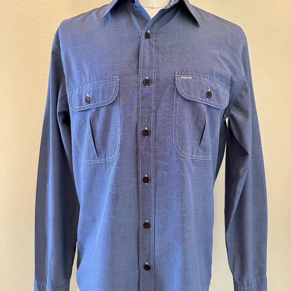 Men’s J. Crew Navy Cotton Workshirt